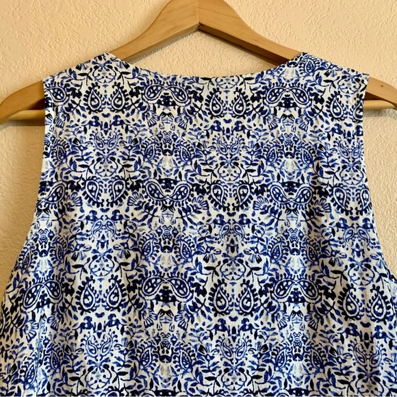 Kenar 100% Linen Sleeveless Shift Dress with Pockets! Perfect for Summer! - Picture 7 of 11